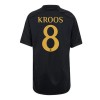 Camisola + Calções Real Madrid Kroos 8 Criança Equipamento 3ª 23/24